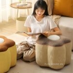 Ghế đôn trang trí hình bông hoa đáng yêu GO4490