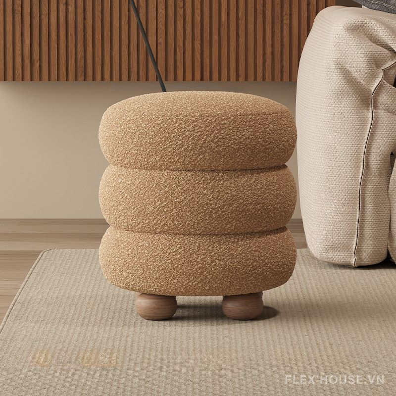 Ghế đôn trang trí hình kẹo bông gòn đáng yêu WCL4636 8 Ghế đôn trang trí hình kẹo bông gòn đáng yêu WCL4636