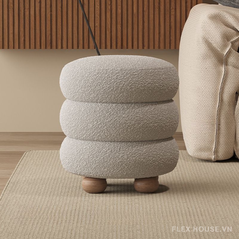 Ghế đôn trang trí hình kẹo bông gòn đáng yêu WCL4636 7 Ghế đôn trang trí hình kẹo bông gòn đáng yêu WCL4636