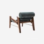 Ghế sofa đơn khung gỗ phong cách Bắc Âu FL7476