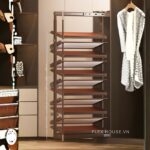 Giá để giày 2 chiều âm tủ 11 tầng cho tủ lớn YHF2506