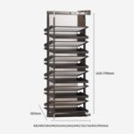 Giá để giày 2 chiều âm tủ 12 tầng tiết kiệm không gian YHF2507