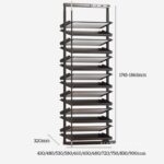 Giá để giày 2 chiều âm tủ tối ưu diên tích 1865mm YHF2509 (2)