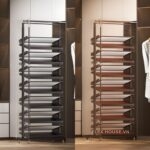 Giá để giày âm tủ tối ưu diên tích cao 1985mm YHF2524