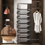 Giá để giày gắn cánh âm tủ linh hoạt cao 2105mm YHF2525
