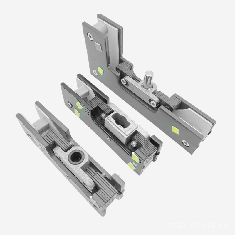 Kẹp trên dưới cho cửa kính bằng thép không gỉ KD5321 2 Kẹp trên dưới cho cửa kính bằng thép không gỉ KD5321 11