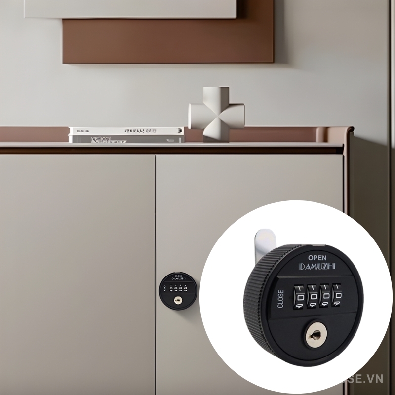 Khóa 4 vòng số cho tủ đựng đồ cá nhân DMZ-6132 Khóa 4 vòng số cho tủ đựng đồ cá nhân DMZ-6132
