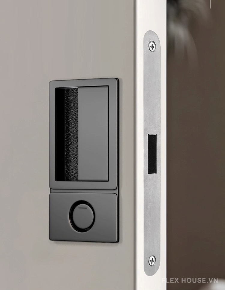 Khóa âm cửa trượt hai mặt hợp kim kẽm hiện đại YJ324 4 Khóa âm cửa trượt hai mặt hợp kim kẽm hiện đại YJ324 8