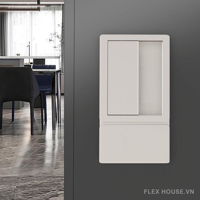 Khóa âm cửa trượt hai mặt hợp kim kẽm hiện đại YJ324 7 Khóa âm cửa trượt hai mặt hợp kim kẽm hiện đại YJ324 11