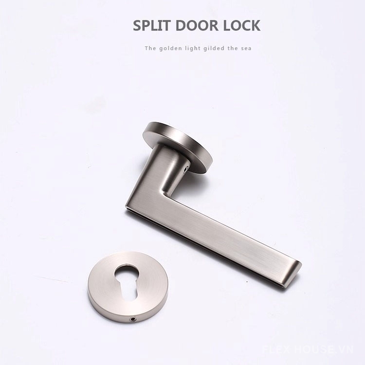 Khóa cửa tay gạt hợp kim hiện đại tối giản FTR0271 7 Khóa cửa tay gạt hợp kim hiện đại tối giản FTR0271 14