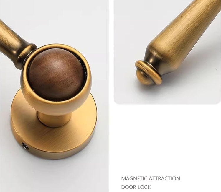 Khóa cửa tay gạt hợp kim kẽm phối bóng gỗ YJ8264 7 Khóa cửa tay gạt hợp kim kẽm phối bóng gỗ YJ8264 12