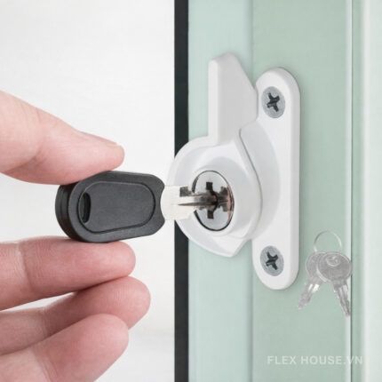 Khóa cửa và cửa sổ hình lưỡi liềm KD9714