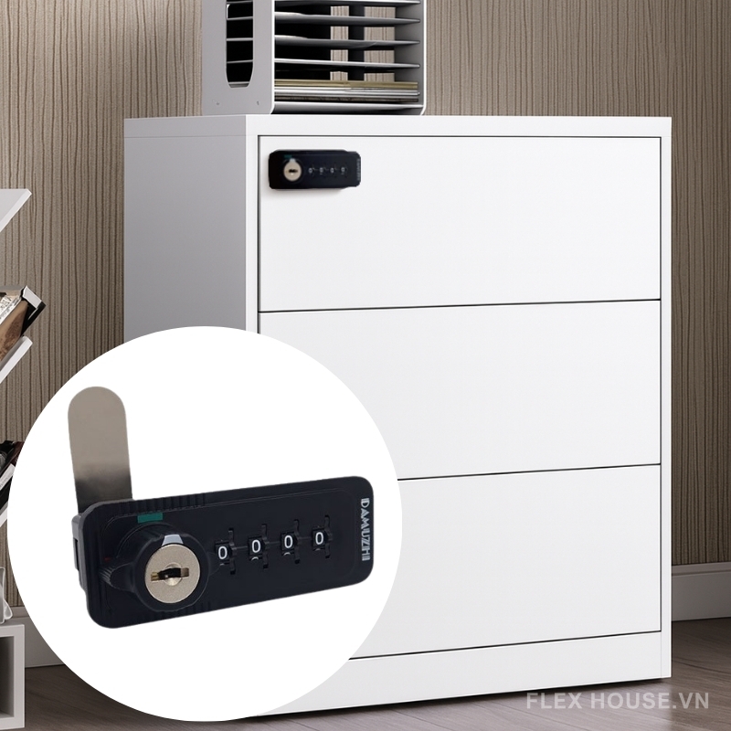 Khóa mã số cao cấp cho tủ ngăn kéo DMZ-6081R-90 Khóa mã số cao cấp cho tủ ngăn kéo DMZ-6081R-90
