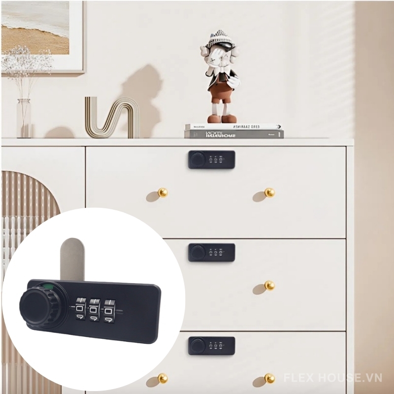 Khóa mã số cơ núm xoay cho tủ đồ cá nhân DMZ-6096R-90 Khóa mã số cơ núm xoay cho tủ đồ cá nhân DMZ-6096R-90