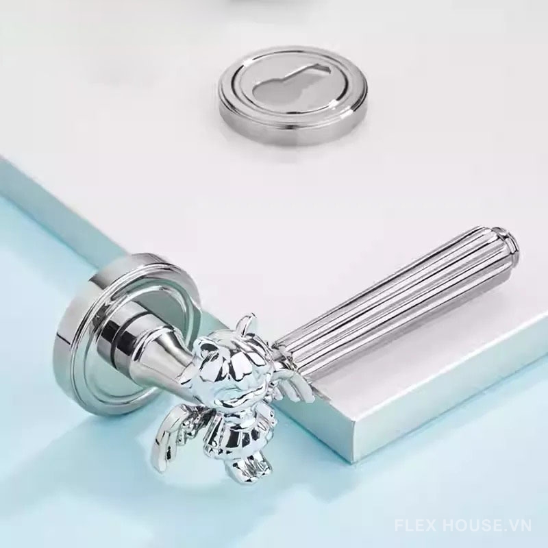 Khóa phân thể bằng đồng thau decor thiên sứ GT977B 3 Khóa phân thể bằng đồng thau decor thiên sứ GT977B 10