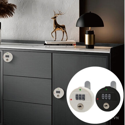 Khóa số cơ kèm chìa an toàn cho tủ văn phòng DMZ-6012