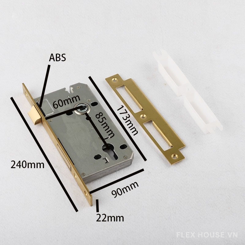 Khóa tay gạt đồng thau màu bạc Retro cao cấp OVLI299 13 Khóa tay gạt đồng thau màu bạc Retro cao cấp OVLI299 19