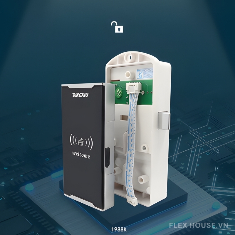 Khóa thẻ từ ID chuyên dụng cho tủ đồ DMZ-1988K 4 Khóa thẻ từ ID chuyên dụng cho tủ đồ DMZ-1988K 9