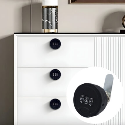 Khóa tròn mật mã 3 số cho tủ nội thất DMZ-6015