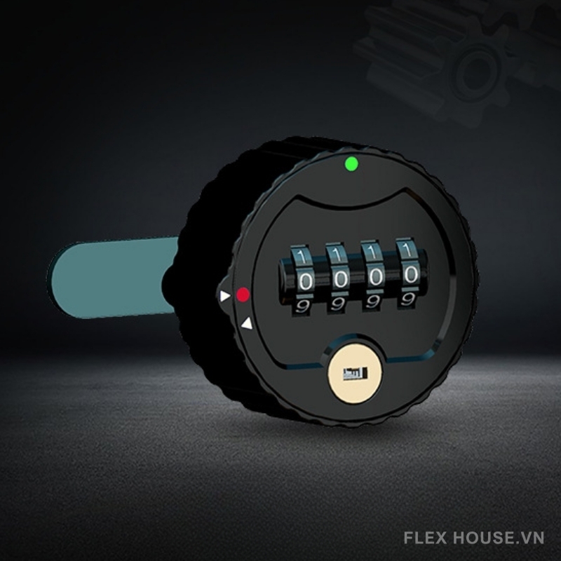 Khóa tròn mật mã 4 số cho tủ nội thất DMZ-6309 3 Khóa tròn mật mã 4 số cho tủ nội thất DMZ-6309 6