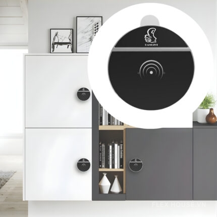 Khóa tủ điện tử thẻ từ IC tròn cao cấp DMZ-1889K