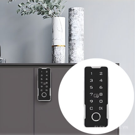 Khóa tủ điện tử vân tay thẻ từ mật mã DMZ-1983ZMK-TY