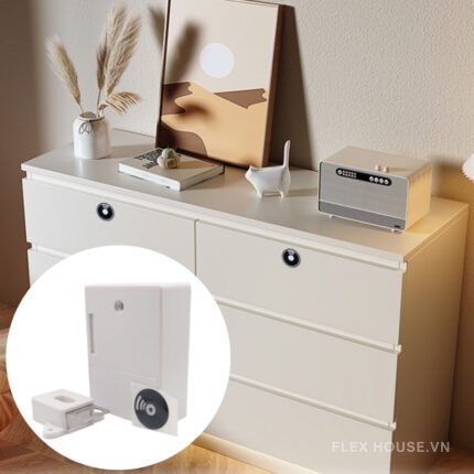 Khóa tủ mini ẩn quét thẻ từ thông minh DMZ-0806K