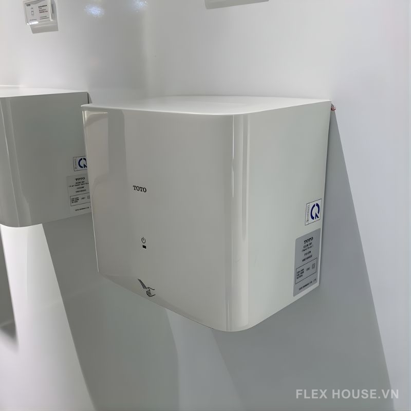 Máy sấy tay cảm ứng hồng ngoại TOTO TYC122W 2 Máy sấy tay cảm ứng hồng ngoại TOTO TYC122W