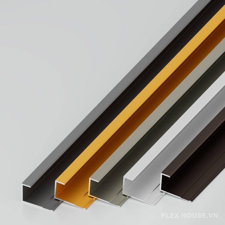 Nẹp kết thúc hợp kim nhôm nhiều màu HB-SK-075 (1) Nẹp kết thúc hợp kim nhôm nhiều màu HB-SK-075 1
