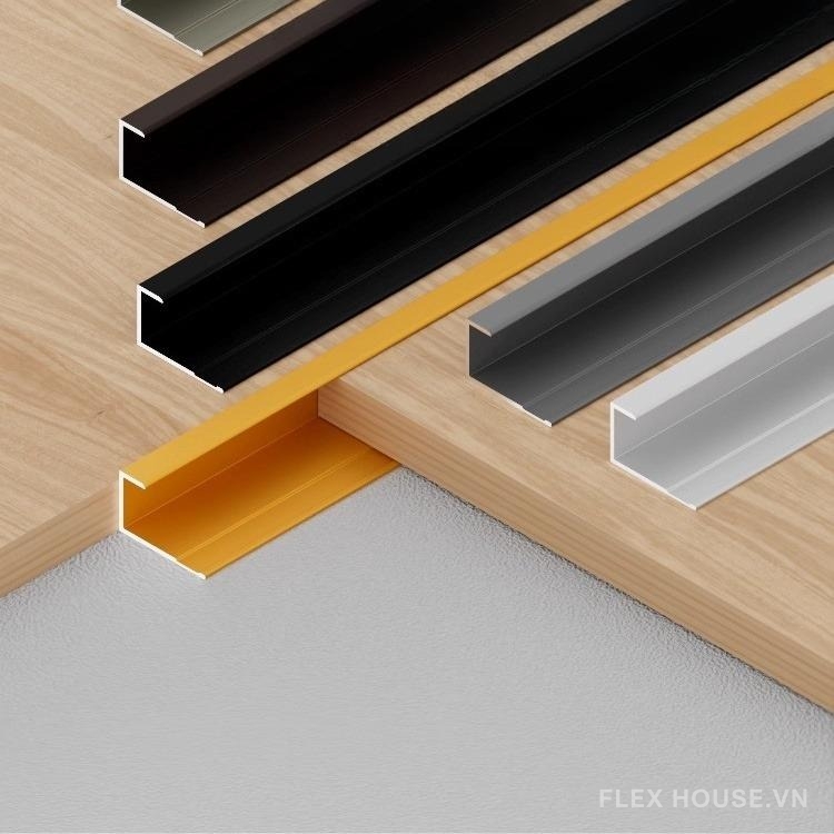 Nẹp kết thúc ốp tường hợp kim nhôm BM-HB-SK-06 6