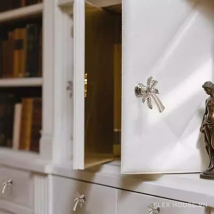 Núm tay nắm cánh tủ hợp kim hình cây dừa VTR7085 5 Núm tay nắm cánh tủ hợp kim hình cây dừa VTR7085 11