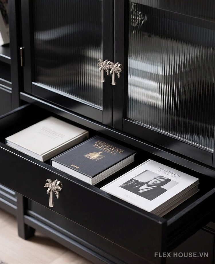 Núm tay nắm cánh tủ hợp kim hình cây dừa VTR7085 9 Núm tay nắm cánh tủ hợp kim hình cây dừa VTR7085 15