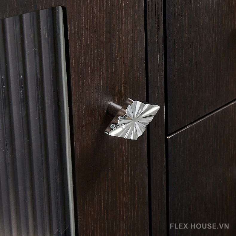 Núm tay nắm đồng thau họa tiết ánh sao PALO740 2 Núm tay nắm đồng thau họa tiết ánh sao PALO740 8