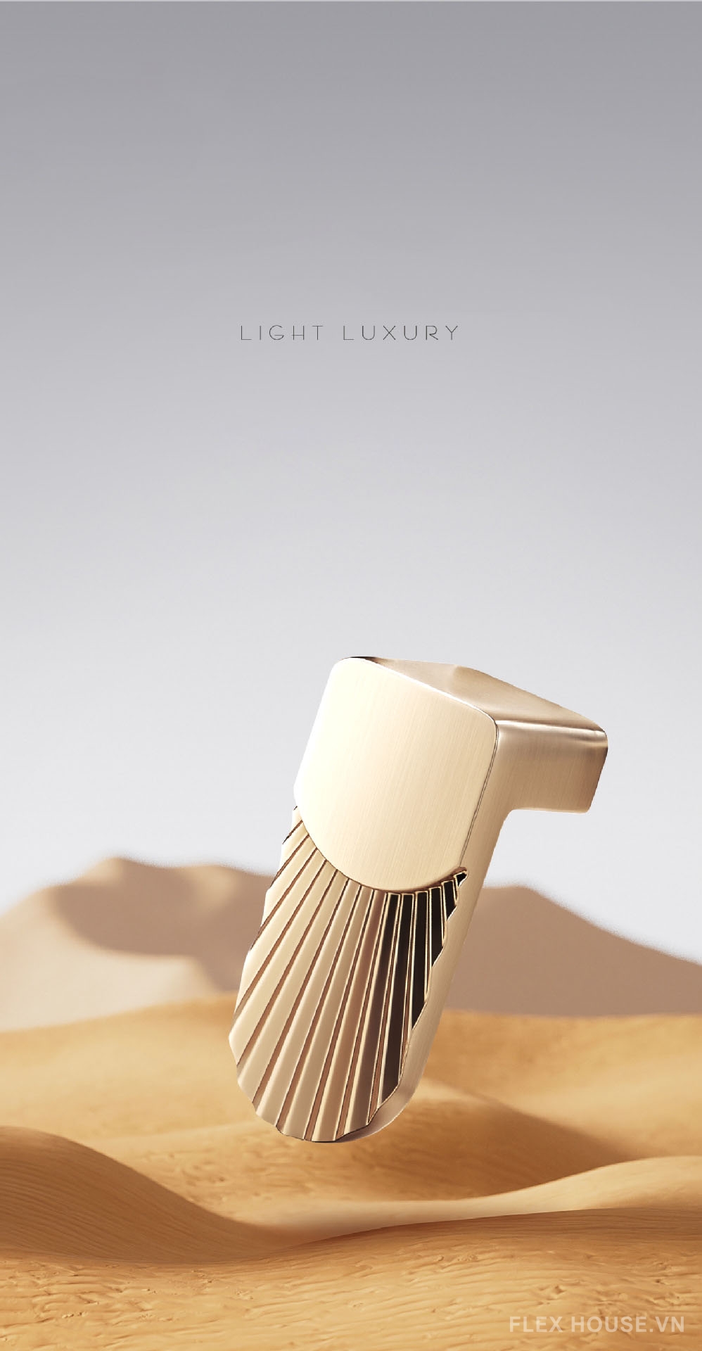 Núm tay nắm tủ áo hợp kim decor ánh dương HJ546 7