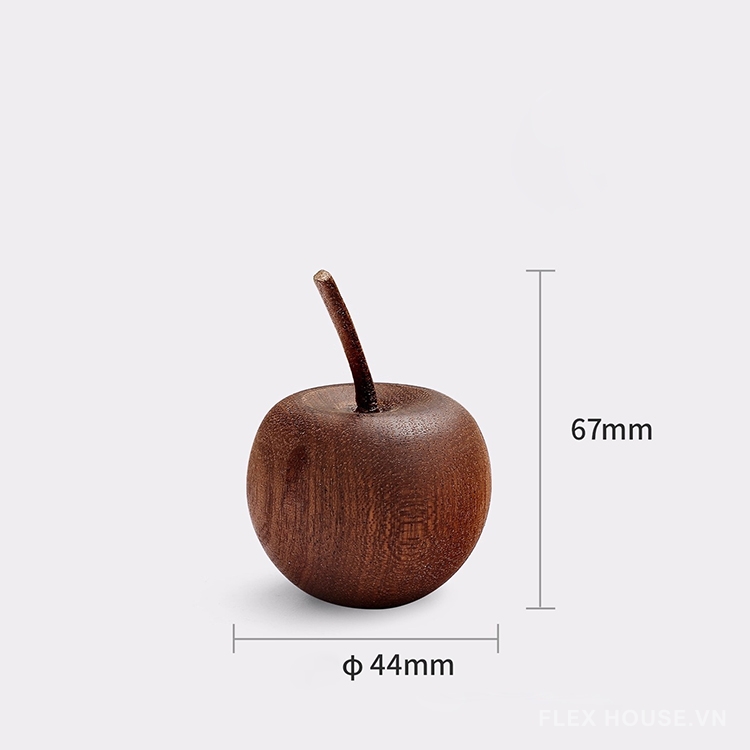 Núm tay nắm tủ bằng gỗ hình quả táo YJ6989 8 Núm tay nắm tủ bằng gỗ hình quả táo YJ6989 12