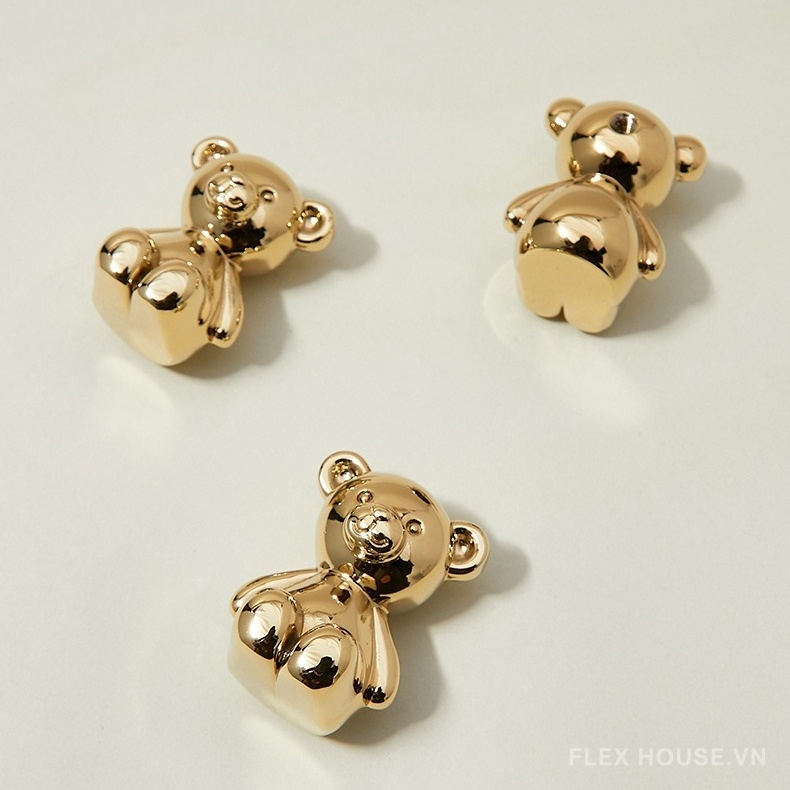 Núm tay nắm tủ đồng Gấu Teddy Decor PALO48 9 Núm tay nắm tủ đồng Gấu Teddy Decor PALO48 14