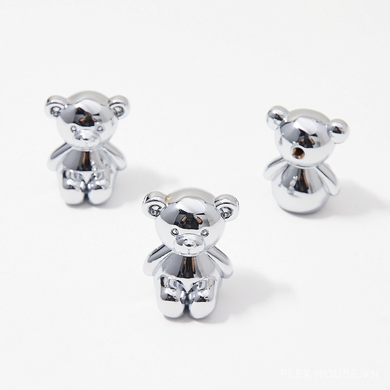 Núm tay nắm tủ đồng Gấu Bạc Little Bear PALO570 8