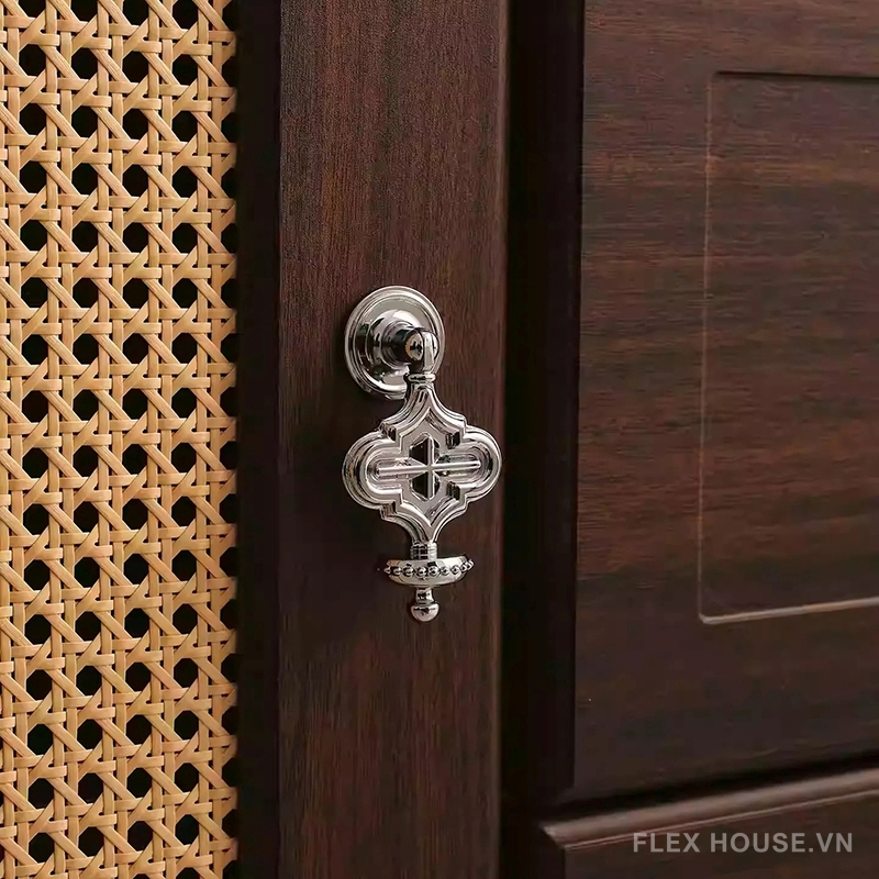 Núm tay nắm tủ đồng châu Âu nghệ thuật JYJ386 11