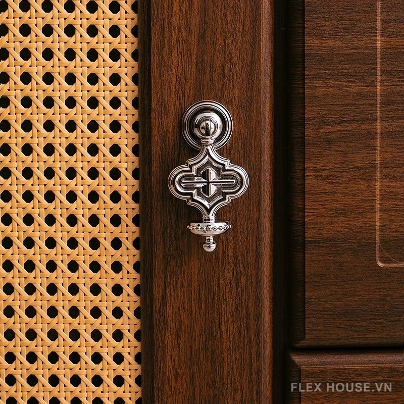 Núm tay nắm tủ đồng châu Âu nghệ thuật JYJ386 8