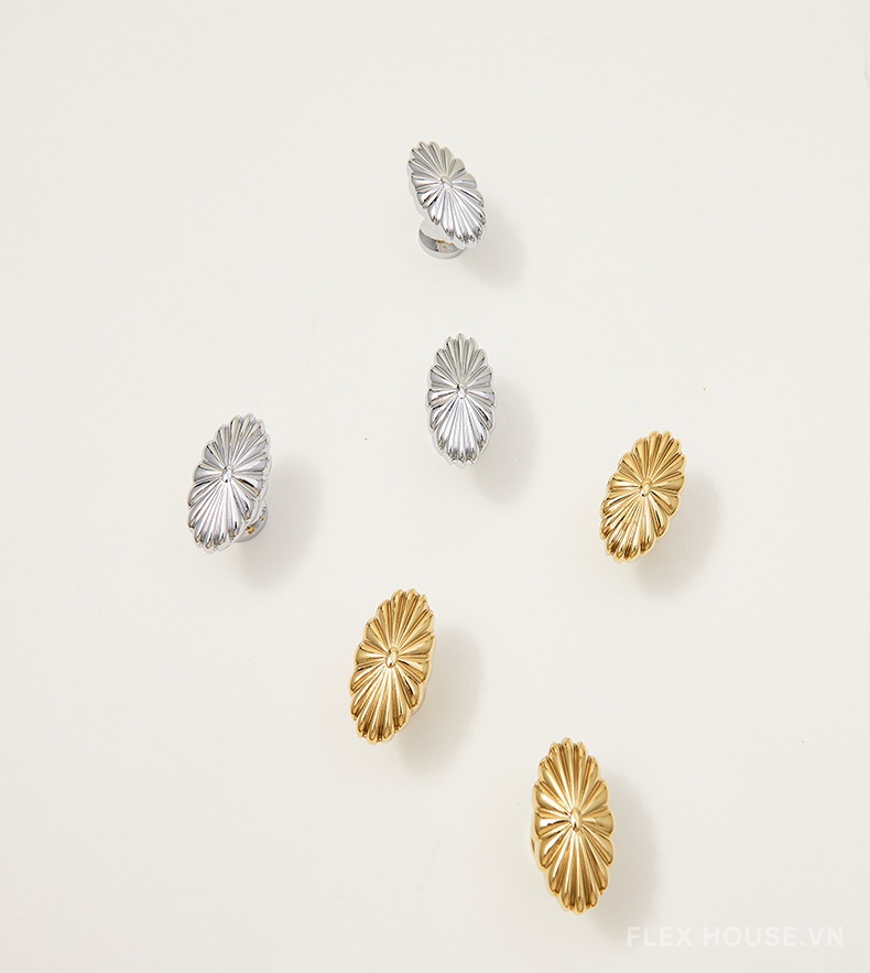 Núm tay nắm tủ đồng phong cách Bắc Âu PALO284 6