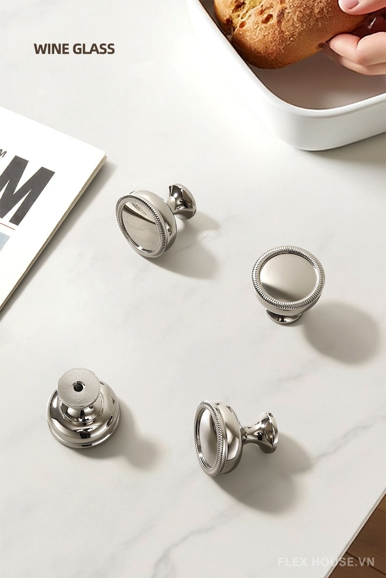 Núm tay nắm tủ đồng phong cách Mid century PALO4848 4 Núm tay nắm tủ đồng phong cách Mid century PALO4848 9