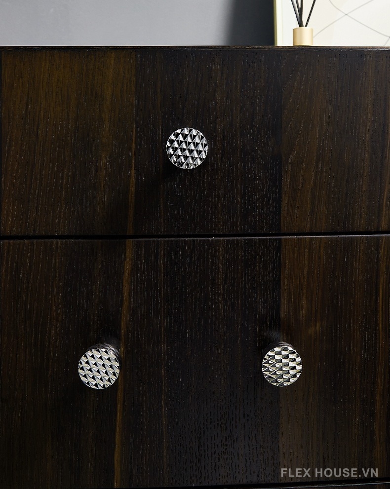 Núm tay nắm tủ đồng thau Diamond Facet PALO121 3 Núm tay nắm tủ đồng thau Diamond Facet PALO121 8