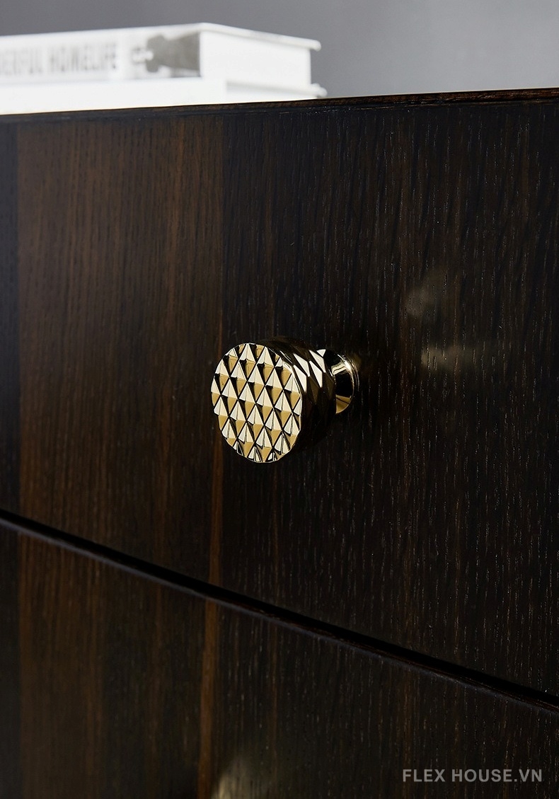 Núm tay nắm tủ đồng thau Diamond Facet PALO121 4 Núm tay nắm tủ đồng thau Diamond Facet PALO121 9