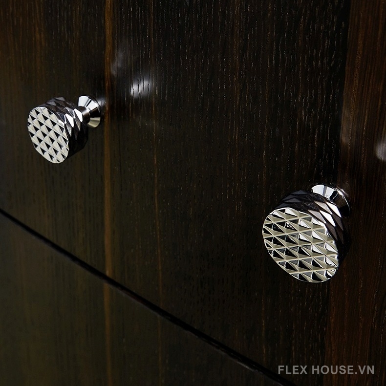 Núm tay nắm tủ đồng thau Diamond Facet PALO121 5 Núm tay nắm tủ đồng thau Diamond Facet PALO121 10