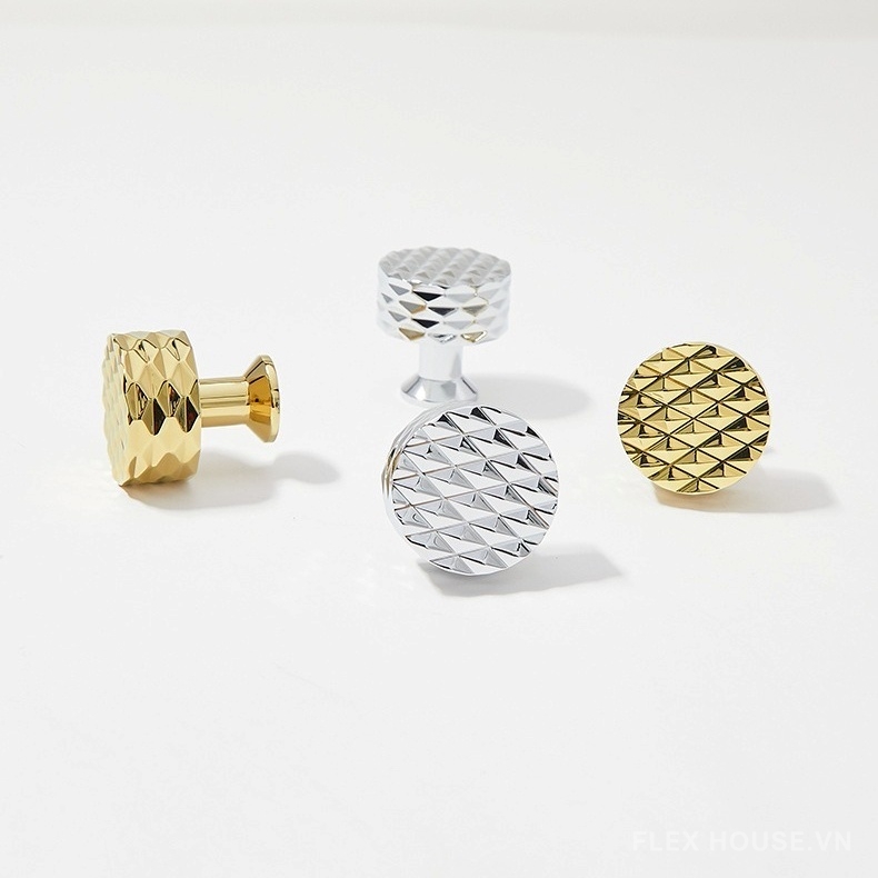 Núm tay nắm tủ đồng thau Diamond Facet PALO121 (7) Núm tay nắm tủ đồng thau Diamond Facet PALO121 1