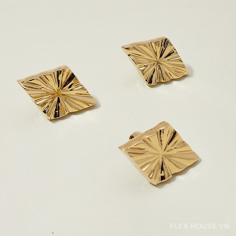 Núm tay nắm tủ đồng thau Diamond Glow PALO367 11