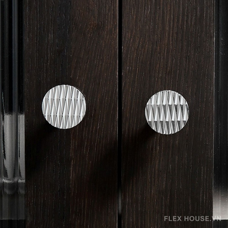 Núm tay nắm tủ đồng tròn họa tiết Diamond PALO434 6 Núm tay nắm tủ đồng tròn họa tiết Diamond PALO434 12