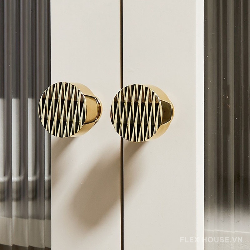 Núm tay nắm tủ đồng tròn họa tiết Diamond PALO434 8 Núm tay nắm tủ đồng tròn họa tiết Diamond PALO434 14