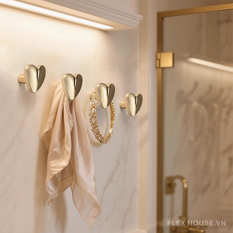 Núm tay nắm tủ hợp kim hình trái tim sắc màu VTR597 7 Núm tay nắm tủ hợp kim hình trái tim sắc màu VTR597 12