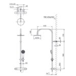 Sen cây sen tắm nhiệt độ nóng lạnh TOTO TX454SFV2BRN